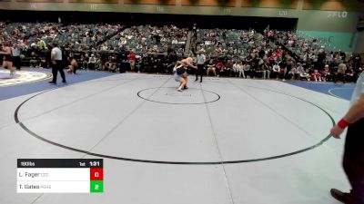 190 lbs Quarterfinal - Leimana Fager, Corner Canyon vs Trevyn Gates, Pleasant Grove