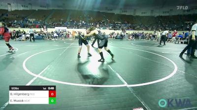 120 lbs Final - Balen Hilgenberg, Piedmont vs Elijah Musick, Weatherford Youth Wrestling