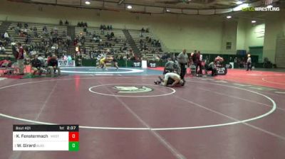 125 lbs Rr Rnd 1 - Kj Fenstermacher, West Virginia vs Willy Girard, Bloomsburg