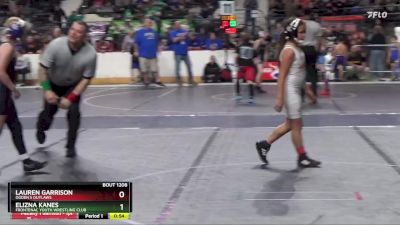 90 lbs Champ. Round 1 - Lauren Garrison, Ogden`s Outlaws vs Elizna Kanes, Frontenac Youth Wrestling Club