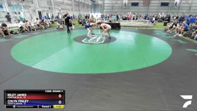 145 lbs Semis & 3rd Wb (16 Team) - Riley James, Missouri Blue vs Colyn Finley, Team Alabama