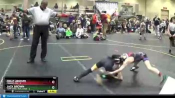 52 lbs Round 2 (4 Team) - Jack Brown, Team Good. Real Good vs Cruz Urioste, Cardiac Kids