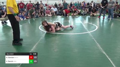 110 lbs Pools - Hunter Gordon, West Virginia Wild vs Vincent Darch, Grindhouse W.C.