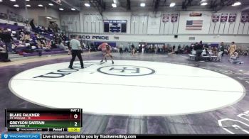 138 lbs Round Two - Greyson Sartain, Eisenhower vs Blake Falkner, Mt. Spokane