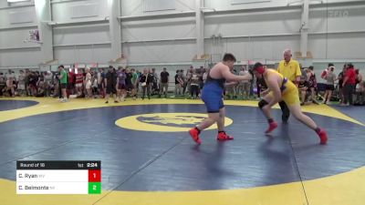 285-C lbs Round Of 16 - Cooper Ryan, WV vs Chris Belmonte, NY