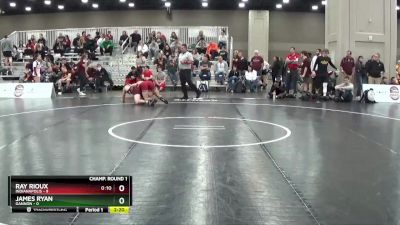 141 lbs Round 1 (16 Team) - James Ryan, Gannon vs Ray Rioux, Indianapolis