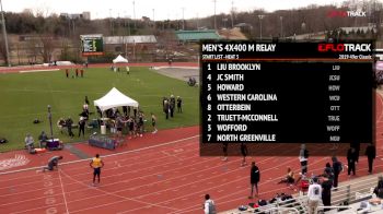 Men's 4x400m Relay, Heat 3