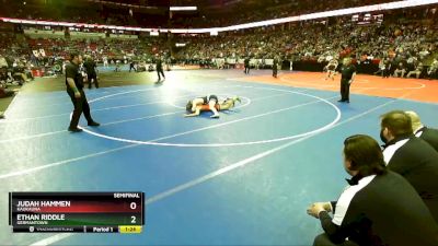 D1-170 lbs Semifinal - Ethan Riddle, Germantown vs Judah Hammen, Kaukauna