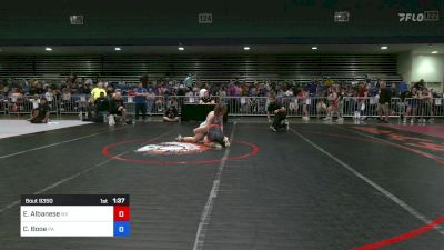 112 lbs Quarterfinal - Emma Albanese, NV vs Clare Booe, PA