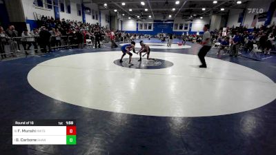 120 lbs Round Of 16 - Freya Munshi, Newton South vs Brayton Carbone, Shawsheen