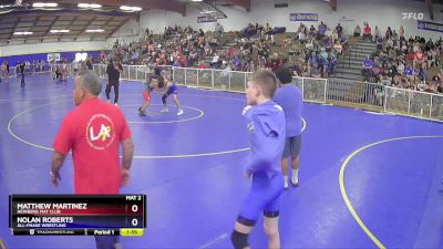 97 lbs Cons. Round 3 - Matthew Martinez, Newberg Mat Club vs Nolan Roberts, All-Phase Wrestling