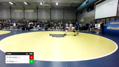 173 lbs Round Of 32 - Raymond Fernandez, Los Banos vs Riggin Boger, South Summitt (UT)