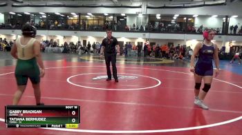 136 lbs Round 4 (10 Team) - Gabby Bradigan, Elmira vs Tatiana Bermudez, Tiffin