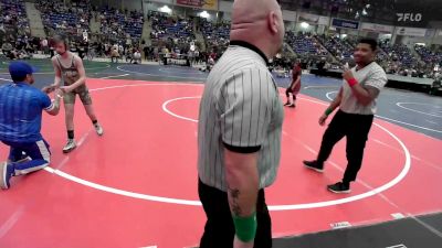 95 lbs Round Of 32 - Pablito Rodriguez, Ortega Middle School vs Lex Meadows, Fort Lupton