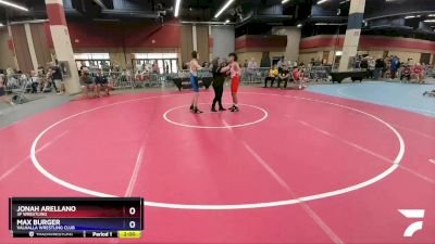 113 lbs Quarterfinal - Jonah Arellano, 3F Wrestling vs Max Burger, Valhalla Wrestling Club