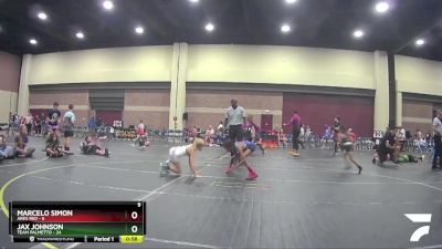 65 lbs Placement (4 Team) - Jax Johnson, Team Palmetto vs Marcelo Simon, ARES Red