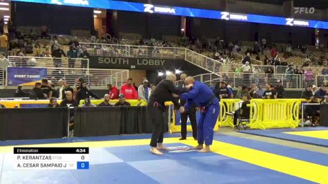 PETER KERANTZAS vs ARTHUR CESAR SAMPAIO JACINTHO 2024 Pan Jiu Jitsu IBJJF Championship