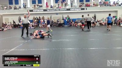 92 lbs Quarterfinals (8 Team) - Liam McGann, Glasgow WA vs Alex Vitello, Georgia United