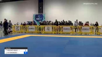 THIAGO AGUIAR ABUD vs JORDAN WAYNE-EMERSON MORE 2020 IBJJF Pan No-Gi Championship