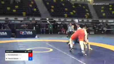 125 kg Final - Joshua Heindselman, Oklahoma Regional Training Center vs Wyatt Hendrickson, Air Force Regional Training Center