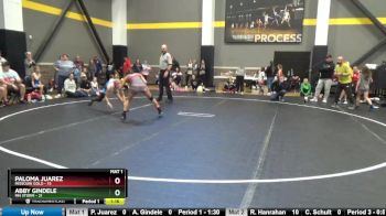 100 lbs Round 2 (4 Team) - Paloma Juarez, Missouri Gold vs Abby Gindele, MN Storm