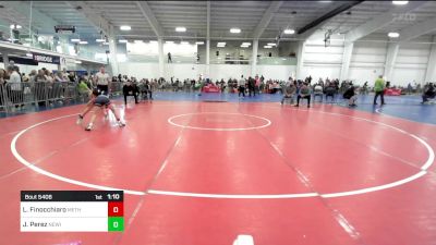 81 lbs Quarterfinal - Luca Finocchiaro, Methuen vs Josh Perez, Newington