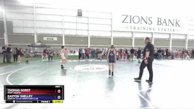 94 lbs Round 1 - Thomas Gorst, West Jordan vs Easton Shelley, Sons Of Atlas Wrestling Club