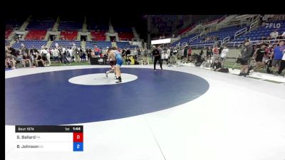 113 lbs Cons 16 #2 - Gabriel Ballard, Pennsylvania vs Brock Johnson, Kansas