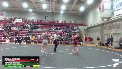 149 lbs Cons. Round 2 - Danial Magana, Colorado Mesa vs Teague Dilbeck, Colorado School Of Mines