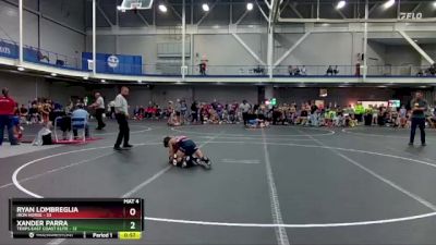 88 lbs Round 4 (8 Team) - Ryan Lombreglia, Iron Horse vs Xander Parra, Terps East Coast Elite