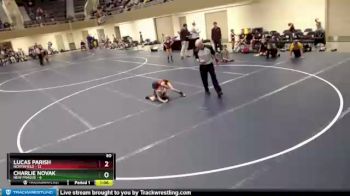 60 lbs Round 3 (6 Team) - Charlie Novak, New Prague vs Lucas Parish, Northfield