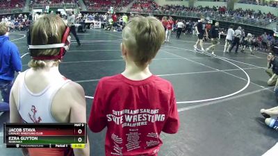 85 lbs Cons. Round 2 - Jacob Stava, Cavalry Wrestling Club vs Ezra Guyton, Nebraska