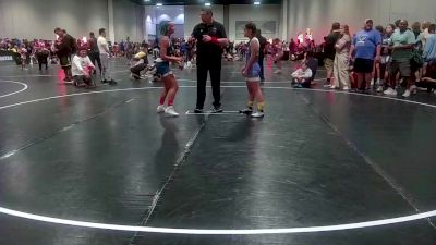 112 lbs Semifinal - Bianca Ribeiro-Barbosa, Full Throttle Wrestling Club vs Mariah Mills, Florida