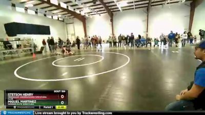 98 lbs Round 3 - Stetson Henry, Okanogan Underground Wrestling Club vs Miguel Martinez, Warden Elite Wrestling