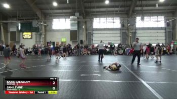 48 lbs Round 1 (6 Team) - Kaine Salisbury, Rampage vs Sam Levine, Warhawks