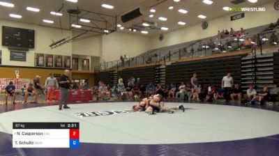 87 kg Consi Of 4 - Nicholas Casperson, Legends Of Gold vs Trenton Schultz, Bear Wrestling Club