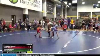 58 lbs Round 5 (12 Team) - Leah Hatfield, Grand View vs Zeta Fidone, Grit And Grace