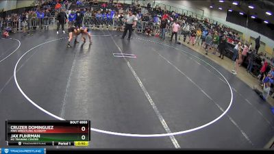 102 lbs Cons. Semi - Jax Fuhrman, M2 Training Center vs Cruzer Dominguez, MWC Wrestling Academy