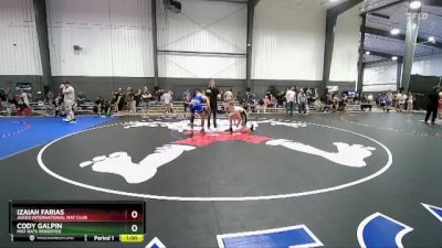 165 lbs Cons. Semi - Cody Galpin, Mat Rats Rebooted vs Izaiah Farias, Askeo International Mat Club