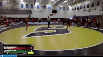 113 lbs Round 3 (10 Team) - Layne Latoski, Mead vs Santiago Cruz, Rock Springs
