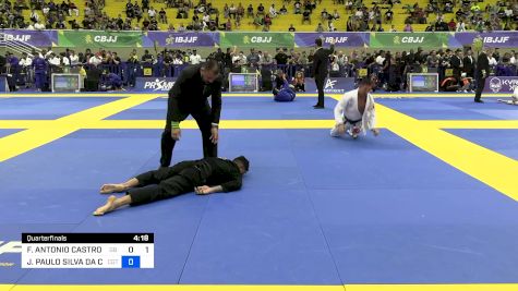 FERNANDO ANTONIO CASTRO RABELLO vs JOÃO PAULO SILVA DA CRUZ 2024 Brasileiro Jiu-Jitsu IBJJF