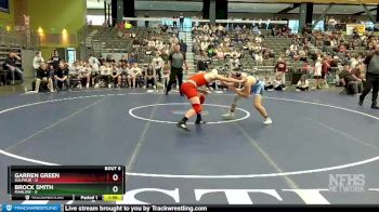 215 lbs Semifinals (8 Team) - Garren Green, Sulphur vs Brock Smith, Marlow