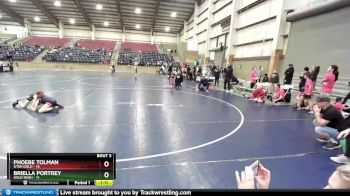 80 lbs Round 1 (6 Team) - Phoebe Tolman, Utah Gold vs Briella Portrey, Gold Rush