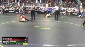 67 lbs Round 1 (4 Team) - Shane Clark, Clinton vs Keenan Chambers, Ypsilanti