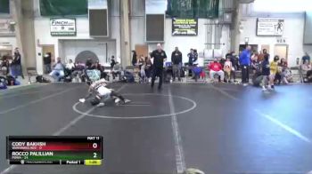 64 lbs Round 4 (8 Team) - Rocco Palillian, POWA vs Cody Bakhsh, Warhawks Red