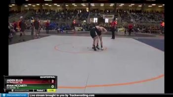 126 lbs Quarterfinals (8 Team) - Ryan McCarty, 5A Crater vs Jaden Ellis, 5A Thurston