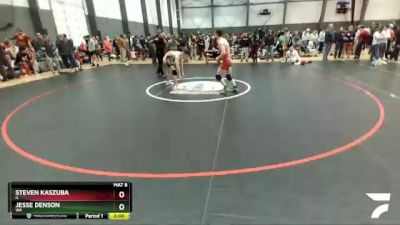 126 lbs Champ. Round 1 - Steven Kaszuba, IL vs Jesse Denson, WA