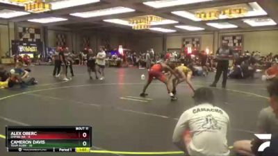 125 lbs Finals (8 Team) - Cameron Davis, Team Alien vs Alex Oberc, Empire WA