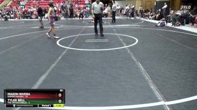 85 lbs Round 2 (6 Team) - Mason Rivera, Kansas Mayhem vs Tyler Bell, The Untouchables