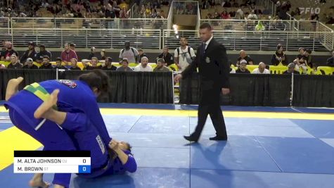 MAYLEAN ALTA JOHNSON vs MOLLY BROWN 2024 Pan Jiu Jitsu IBJJF Championship